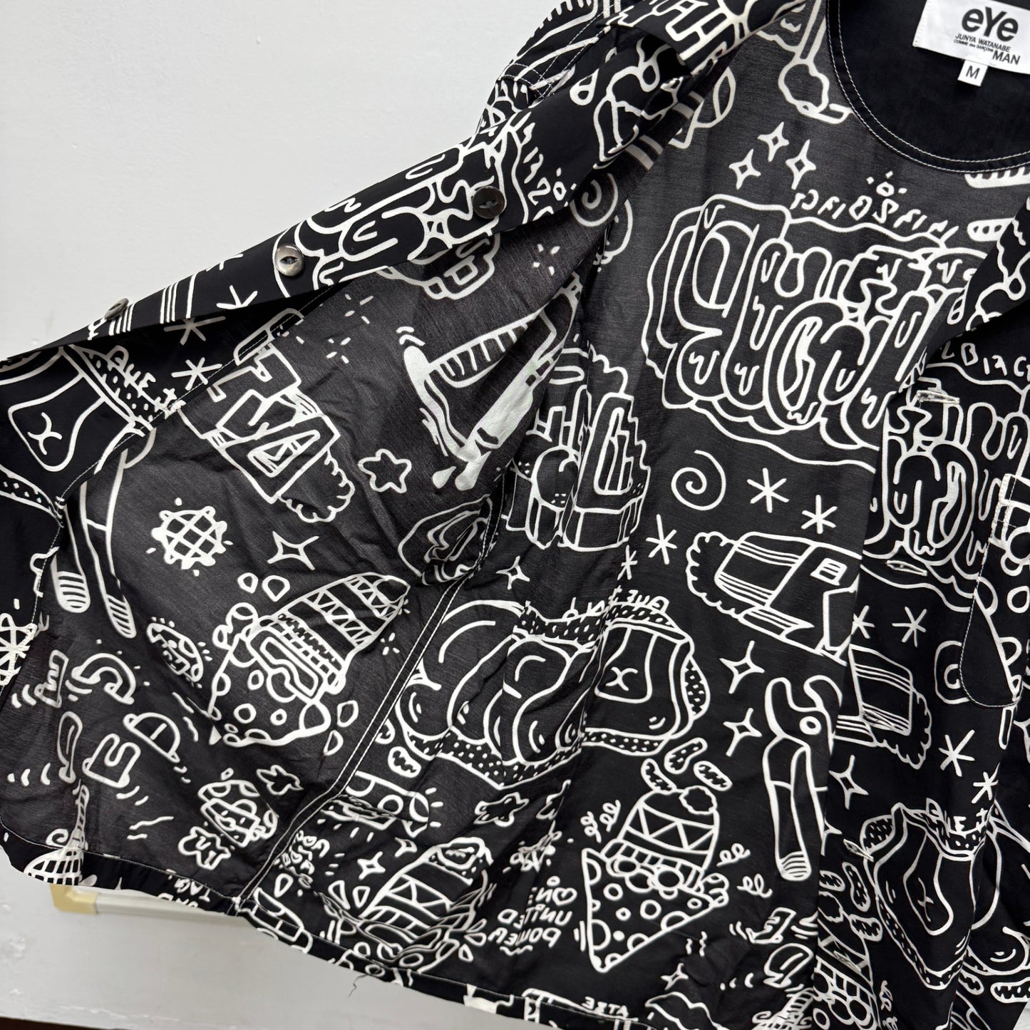 eYe JUNYA WATANABE MAN 半袖シャツ アロハシャツ Mサイズ 【C7836】