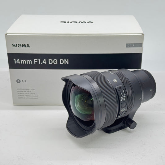 美品 SIGMA 14mm F 1.4 DG DN ソニーEマウント 【C6842-80】