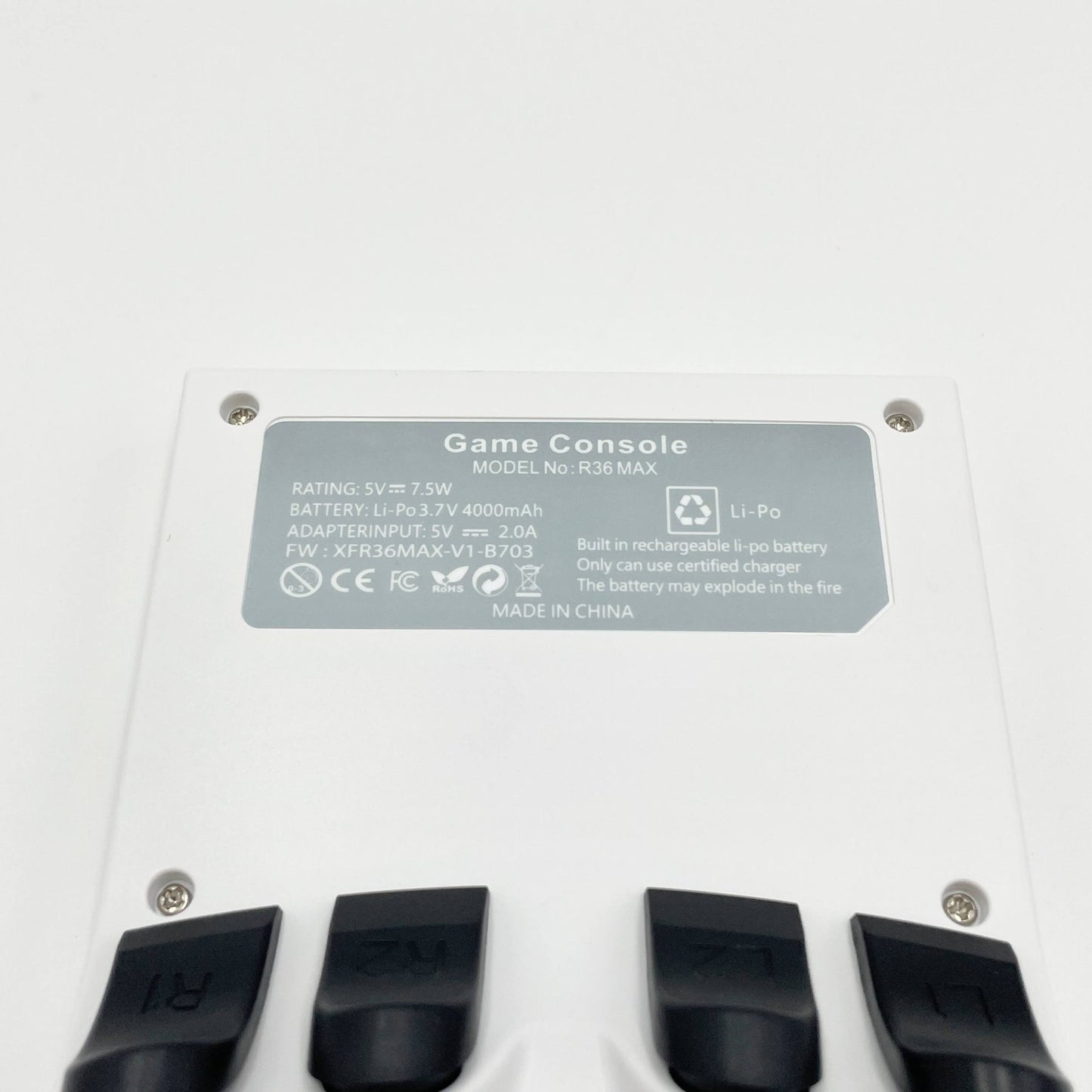 R36MAX 128GB 中華ゲーム機 エミュレータ エミュ機	【C7299-60】