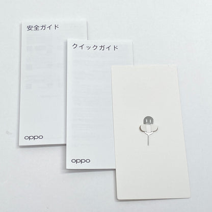 美品 OPPO A5 5G ホワイト 本体 OPG06 AU版 UQ版 SIMフリー 付属品完備【C6777-C】