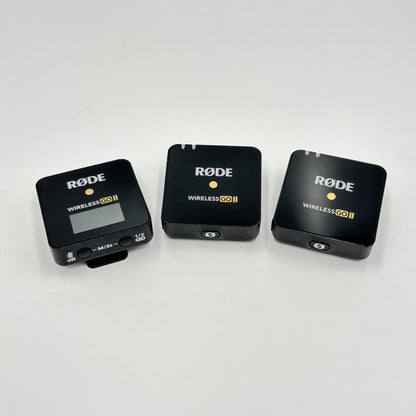 RODE Wireless GO II ワイヤレスマイクロホンシステム【C9346-C】