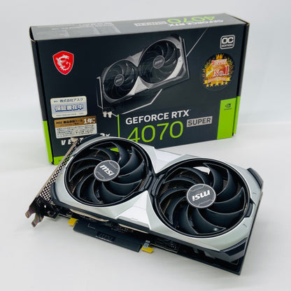 MSI GeForce RTX 4070 SUPER 12G VENTUS 2X OC【C7956-80】