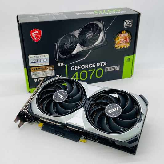 MSI GeForce RTX 4070 SUPER 12G VENTUS 2X OC【C7956-80】