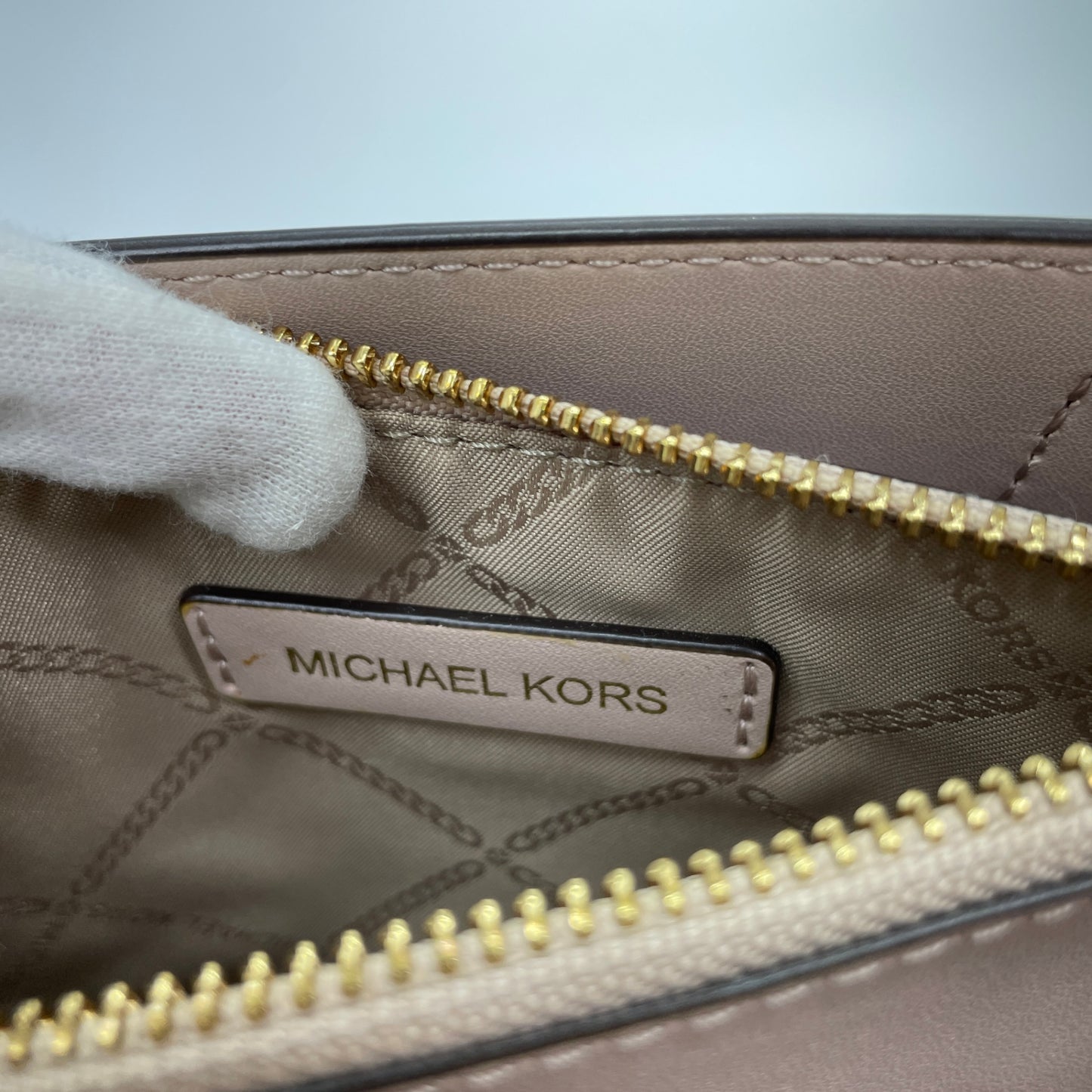 MICHAEL KORS アコーディオン　ハンドバッグ　【C5087-120】