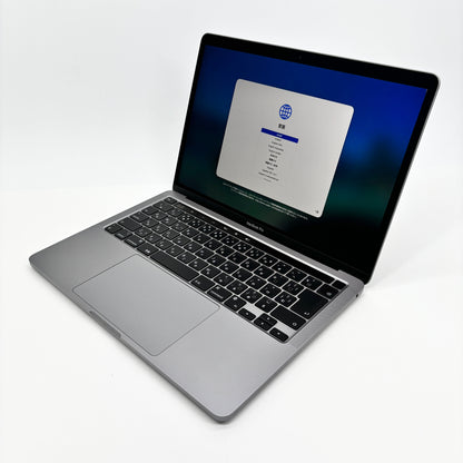 Apple MacBook Pro 13インチ M2 8GB 512GB バッテリー最大容量95% スペースグレイ【C8716-80】