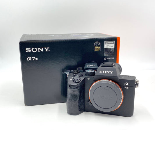 ソニー SONY α7 III ILCE-7M3 ボディ ミラーレス一眼 シャッター回数7,871回【C6249】