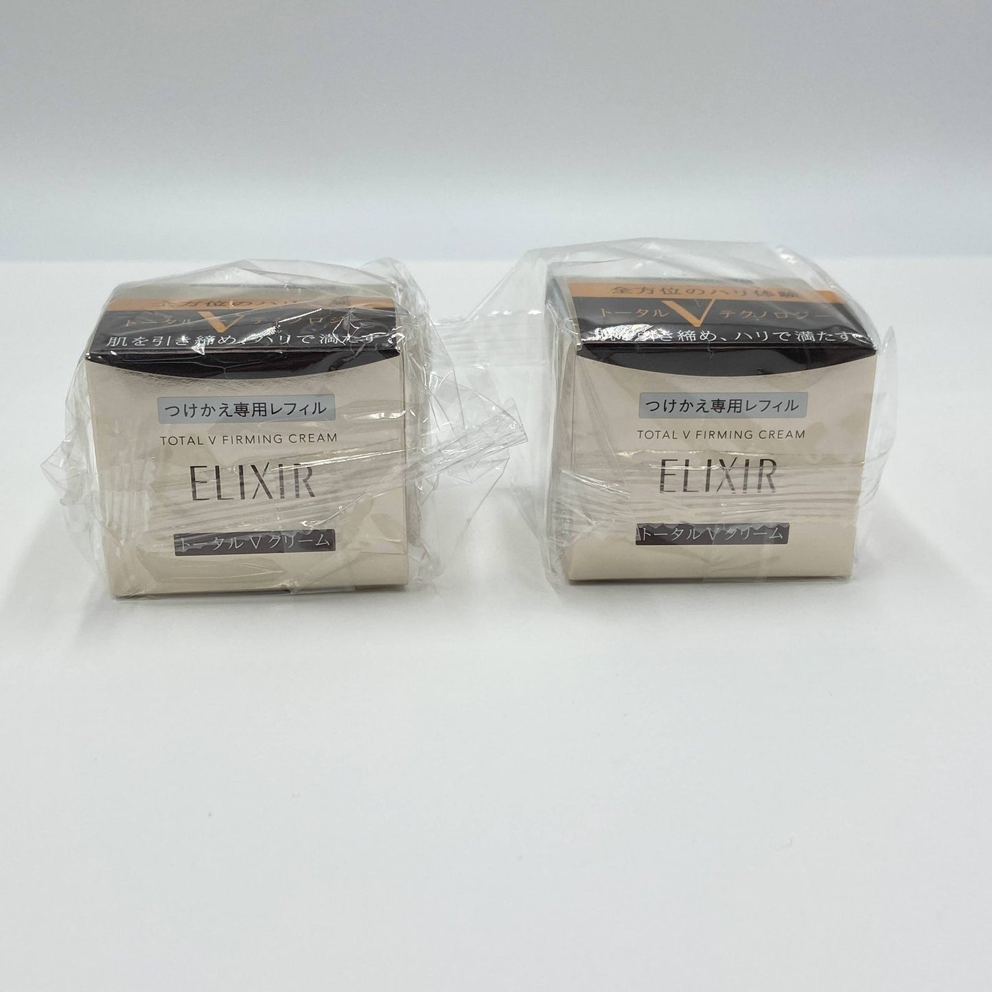 新品未開封 エリクシール ELIXIR トータルV ファーミングクリーム つけかえ専用レフィル 50g 4個　【C6061-C】