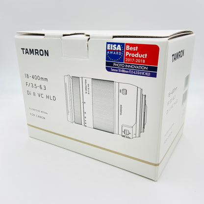 美品 TAMRON 18-400mm F3.5-6.3 Di II VC HLD for Canon	【C4434-80】