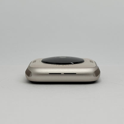 美品 Apple Watch SE 第3世代 GPSモデル 44ｍｍ MEP04J/A スターライトアルミ Nikeスポーツバンド M/L バッテリー最大容量100%  【C9027-60】