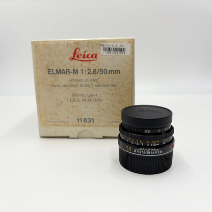 美品 Leica エルマー ELMAR-M 50mm F2.8 第2世代 1996年製 沈胴式【C8866-60】