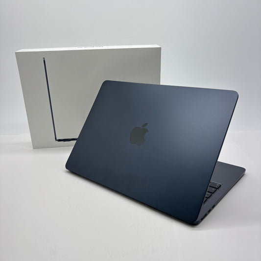 美品 MacBook Air 13インチ Early 2025 Apple M4 10コア 16GB SSD 512GB ミッドナイト MW133J/A  充放電回数4回 バッテリー最大容量100%【C7796-80】