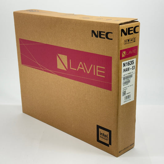 新品未開封 NEC LAVIE N1635 PC-N1635HAW-E3 16インチ 第12世代  Core i3 1215U 8GB SSD 256GB【C7743-100】