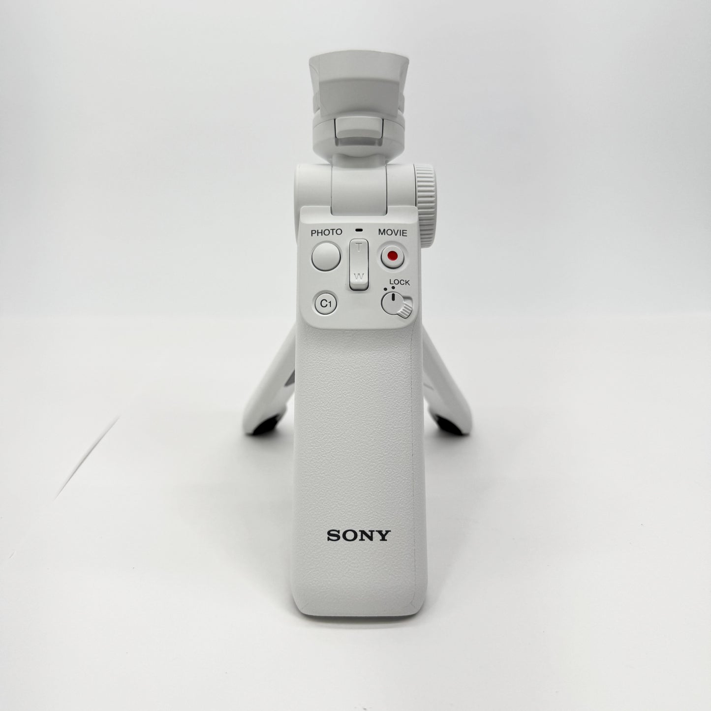 美品 SONY VLOGCAM ZV-1F ホワイト シューティンググリップキット【C8852-60】