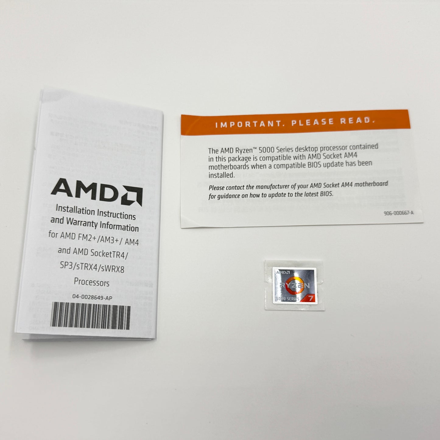 AMD Ryzen 7 5700X【C6493-60】