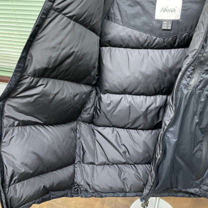 NANGA オーロラジャケットナンガ オーロラテックス スタンドカラーダウンジャケット ブラック サイズ:S【C5635】