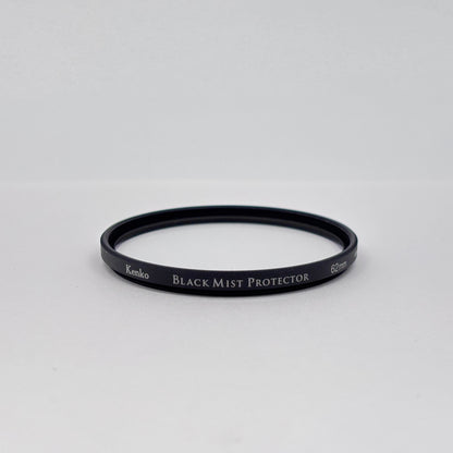 美品 Kenko BLACK MIST PROTECTOR 62mm【C8268-N】