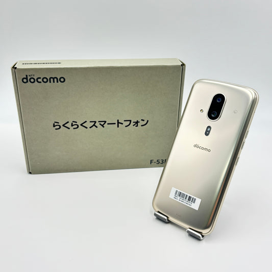 美品 らくらくスマートフォン F-53E 【C5602-C】