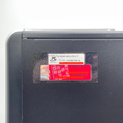 TSUKUMO G-GEAR GA7J-F211/T ゲーミングPC i7-11700 32GB SSD 1TB RTX 3060 Windows11Pro【C5787-160】