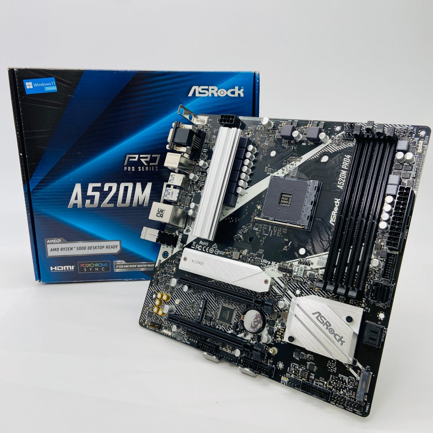 ASRock A520M Pro4 マザーボード【C4205-80】
