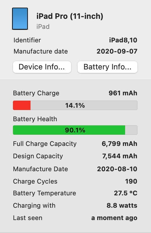 Apple MXE42J/A iPad Pro 11インチ 2世代 256GB Wi-Fi+Cellularモデル SIMフリー 【C4282-60】