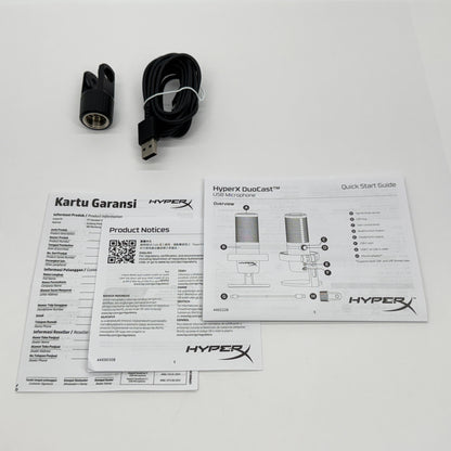美品 HYPERX 4P5E2AA　DUOCAST USBコンデンサーマイク【C7707-80】