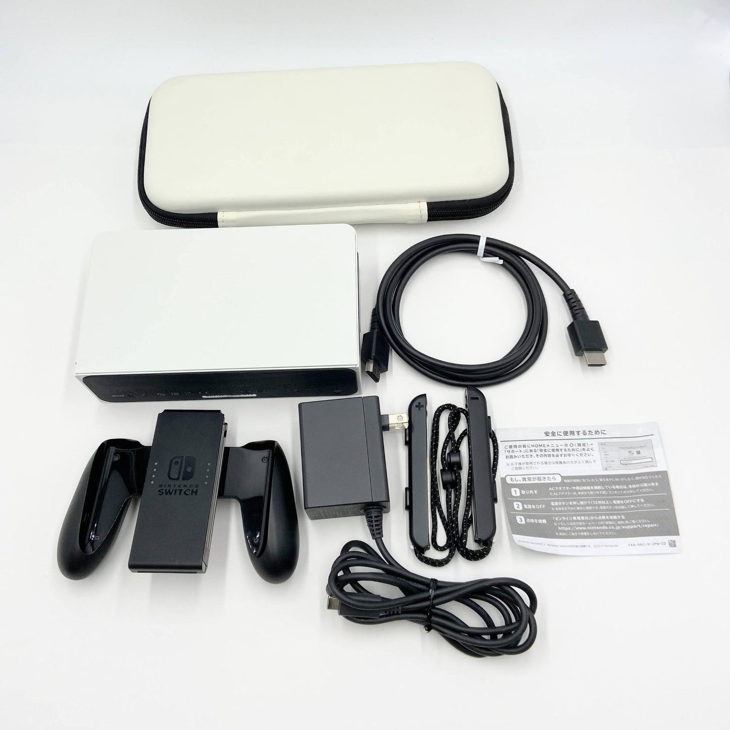 任天堂 Nintendo Switch/ニンテンドースイッチ本体 有機ELモデル HEG-S-KAAAA ホワイト【C6258-80】