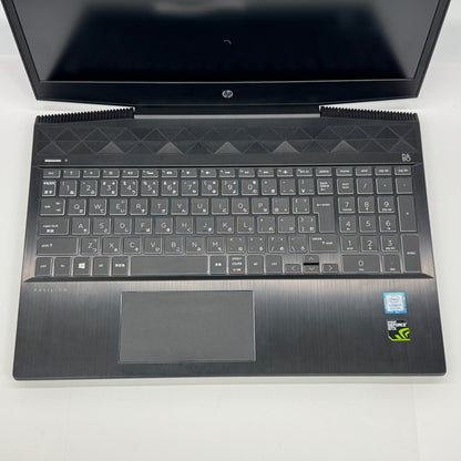 HP Gaming 15-cx0107TX  i7 8750H 16GB SSD 256GB HDD 1TB GTX 1050 Ti  Windows11Home 【C7643-80】