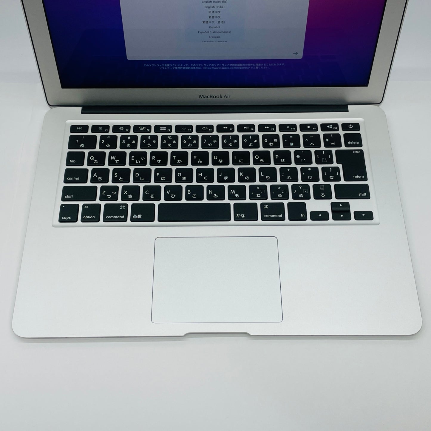 Apple MacBook Air 13インチ (Mid 2017) Core i7 2.2GHz/8GB/SSD 512GB【C4663-80】