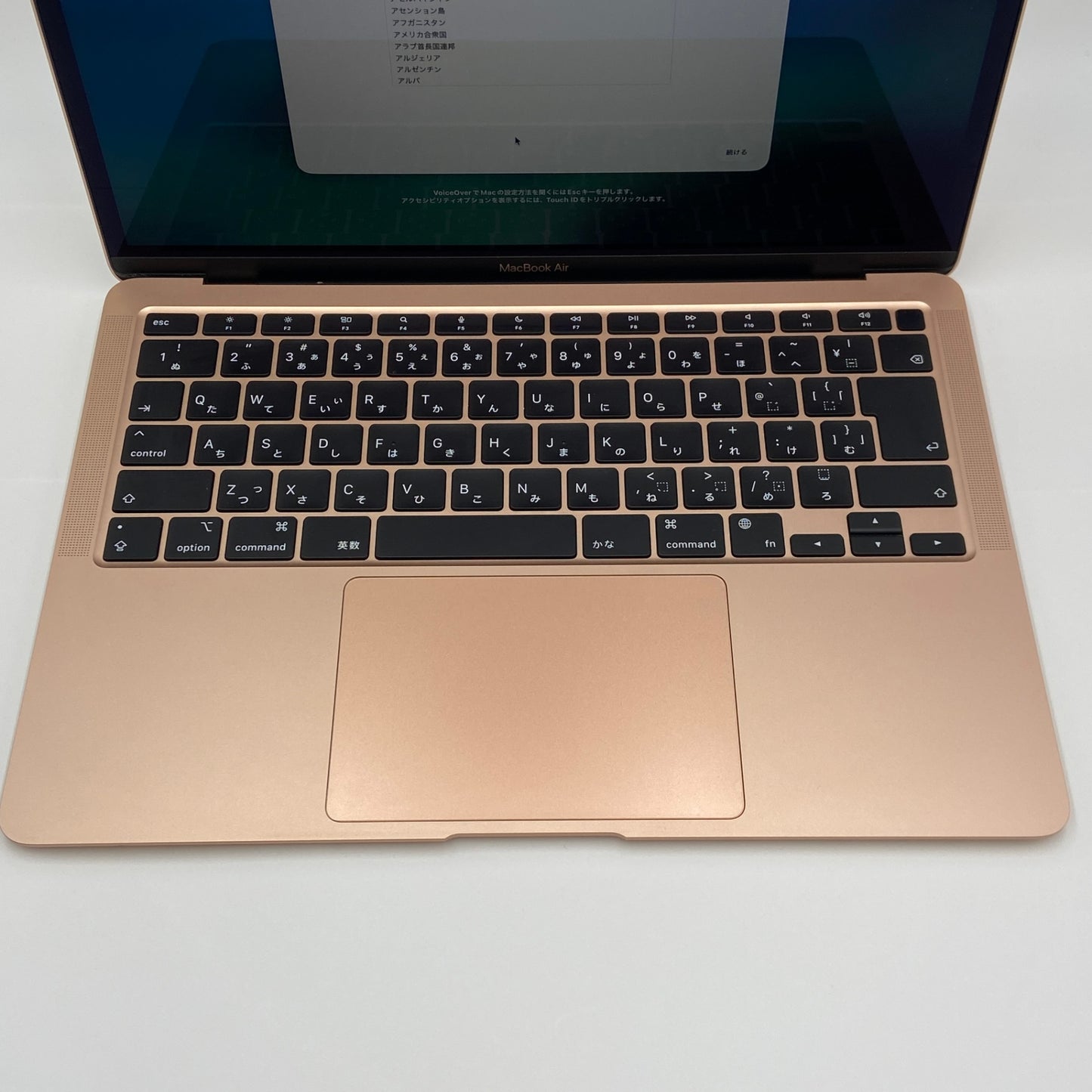 Apple MacBook Air 2020 M1 8GB 512GB バッテリー最大容量93% 【C5312-80】