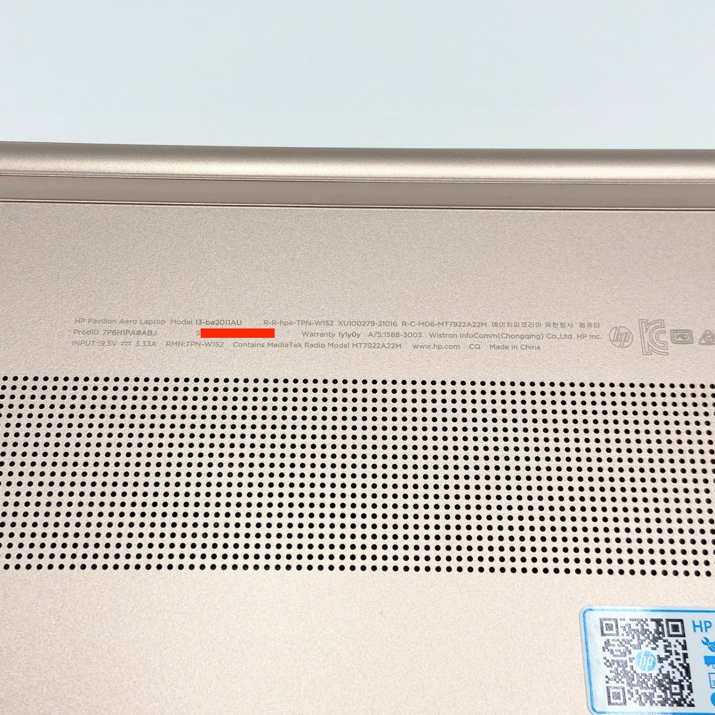 美品 HP Pavilion Aero 13 Ryzen7 7735U 16GB SSD 512GB Windows11Home バッテリー最大容量100% 【C6246-80】