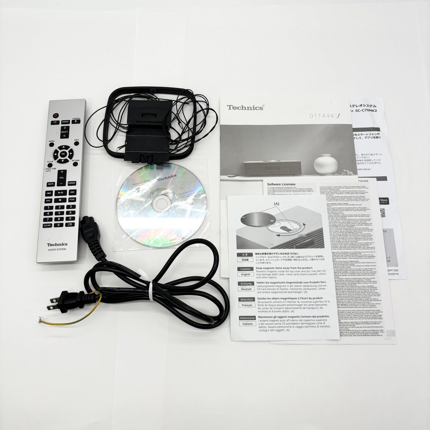 美品 Technics SC-C70MK2 コンパクトステレオシステム  2021年製【C8560-120】