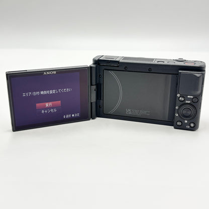 美品 SONY ソニー ZV-1 コンパクトデジタルカメラ ブラック 【C5524-60】