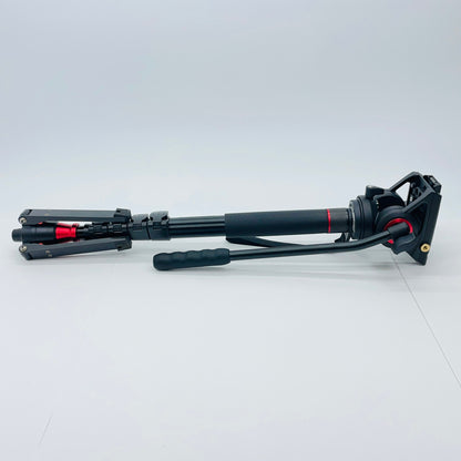 美品 NEEWER プロカメラ一脚 フィート付き 179cm GM76 伸縮自在アルミニウム一脚【C4370-120】