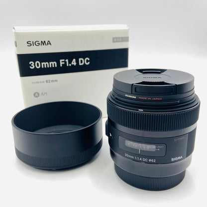 美品 SIGMA 30mm F1.4 DC HSM for Canon【C4433-60】