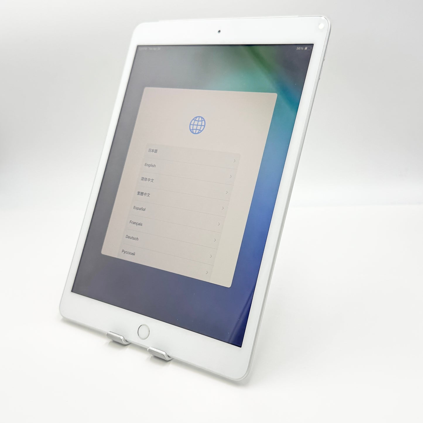 iPad 第7世代 Wi-Fi+Cellular 32GB MW6C2J/A シルバー バッテリー最大容量96%本体のみ【C7421-60】