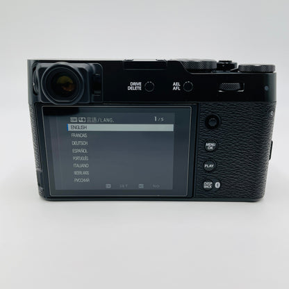新品同様 美品 富士フィルム FUJIFILM X100VIブラック ショット数1,494枚　【C4668-80】