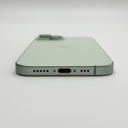 新品同様 美品 iPhone 15 128GB SIMフリー MTMM3J/A グリーン バッテリー最大容量93%【C5346-C】