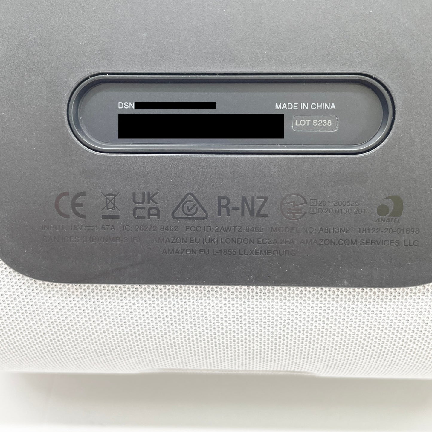 Amazon Echo Show 8 A8H3N2 電源アダプター付属【C7271-60】
