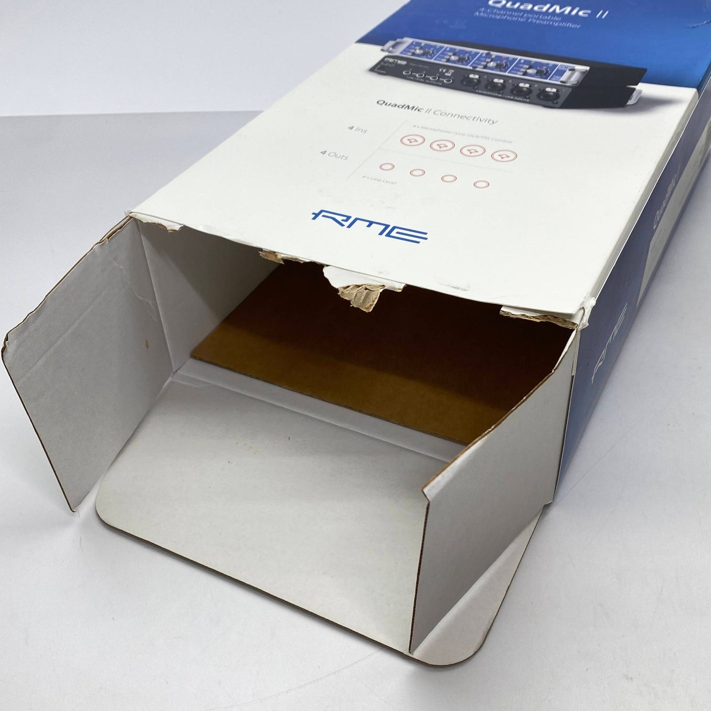 RME QuadMic II 4チャンネル モバイルマイクプリアンプ  【C3950-100】