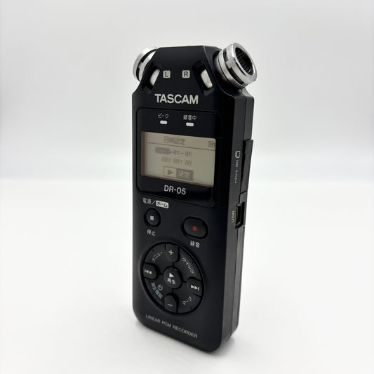 TASCAM DR-05 リニアPCMレコーダー【C8776-C】