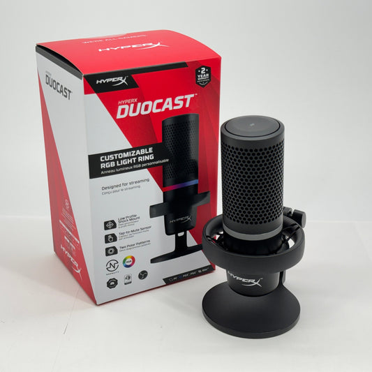 美品 HYPERX 4P5E2AA　DUOCAST USBコンデンサーマイク【C7707-80】