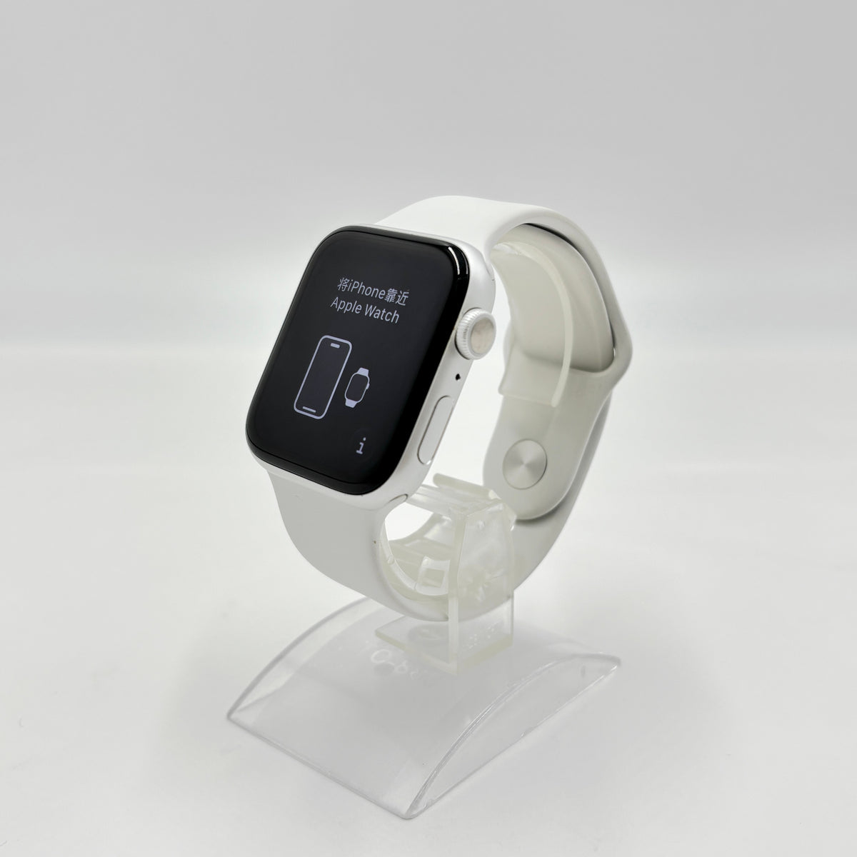 Apple Watch series 6 GPS 44mm シルバー アルミニウム M00D3J/A スポーツバンド【C9042-C】