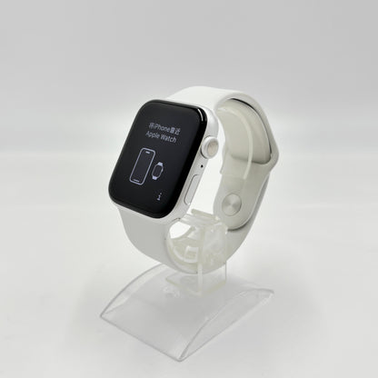 Apple Watch series 6 GPS 44mm シルバー アルミニウム M00D3J/A スポーツバンド【C9042-C】