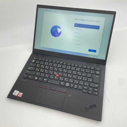LENOVO ThinkPad X1 Carbon Gen 8 i7 10610U 16GB SSD 512GB Windows11Pro バッテリー最大容量80%【C6470-100】