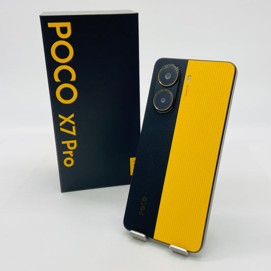 美品 POCO X7 Pro 8GB 256GB Yellow　SIMフリー【C4522-60】