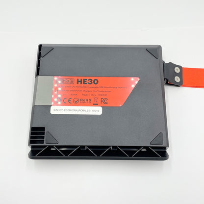 美品 EPOMAKER HE30 左手デバイス 片手キーボード 　ブラック・オレンジ 付属品完備【C7393-60】