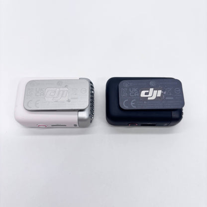 DJI Mic 2 1TX + 1RX + 単体トランスミッター パールホワイト CHARGING CASE 付属品あり【C8123-60】