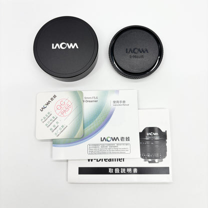美品 LAOWA FF II 9mm F5.6 W-Dreamer ソニーFEマウント【C8705-60】