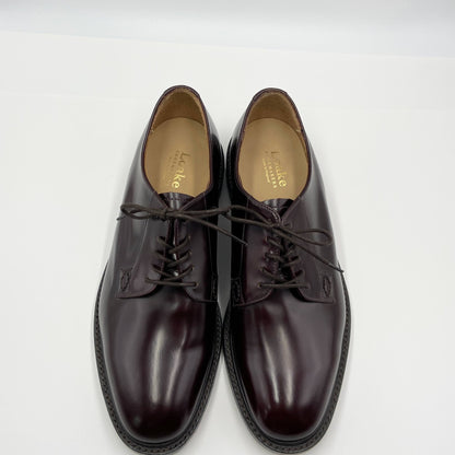 未使用 Loake SHOEMAKERS ローク 英国製 ポリッシュドレザー プレーントゥ ビジネスシューズ　【C5810-80】