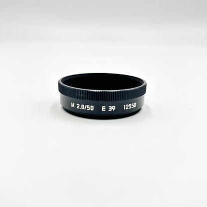 美品 Leica 12550 M 2.8/50 E39 レンズフード【C8867-N】